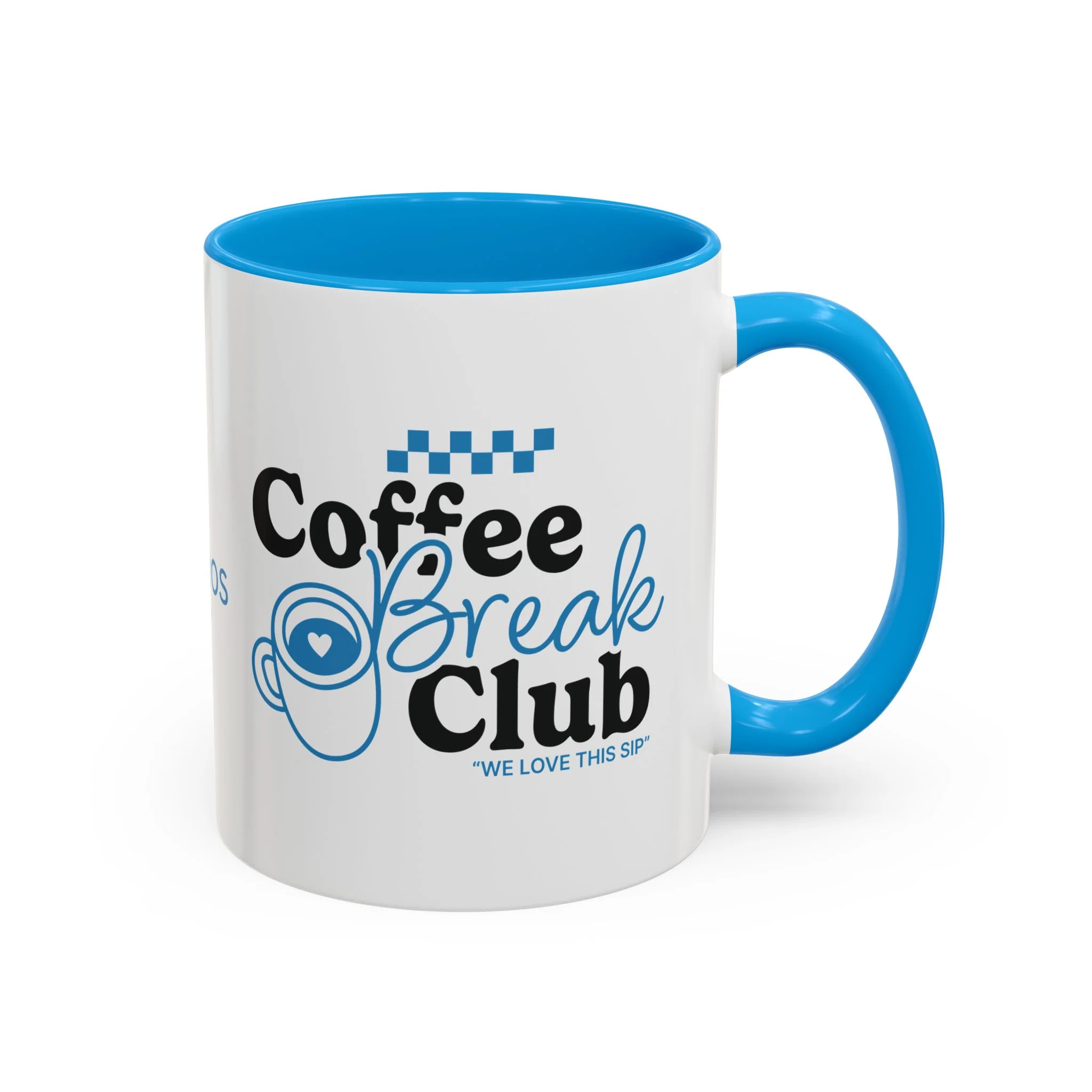 Coffee Break Colored Mug - Blue - Image 3