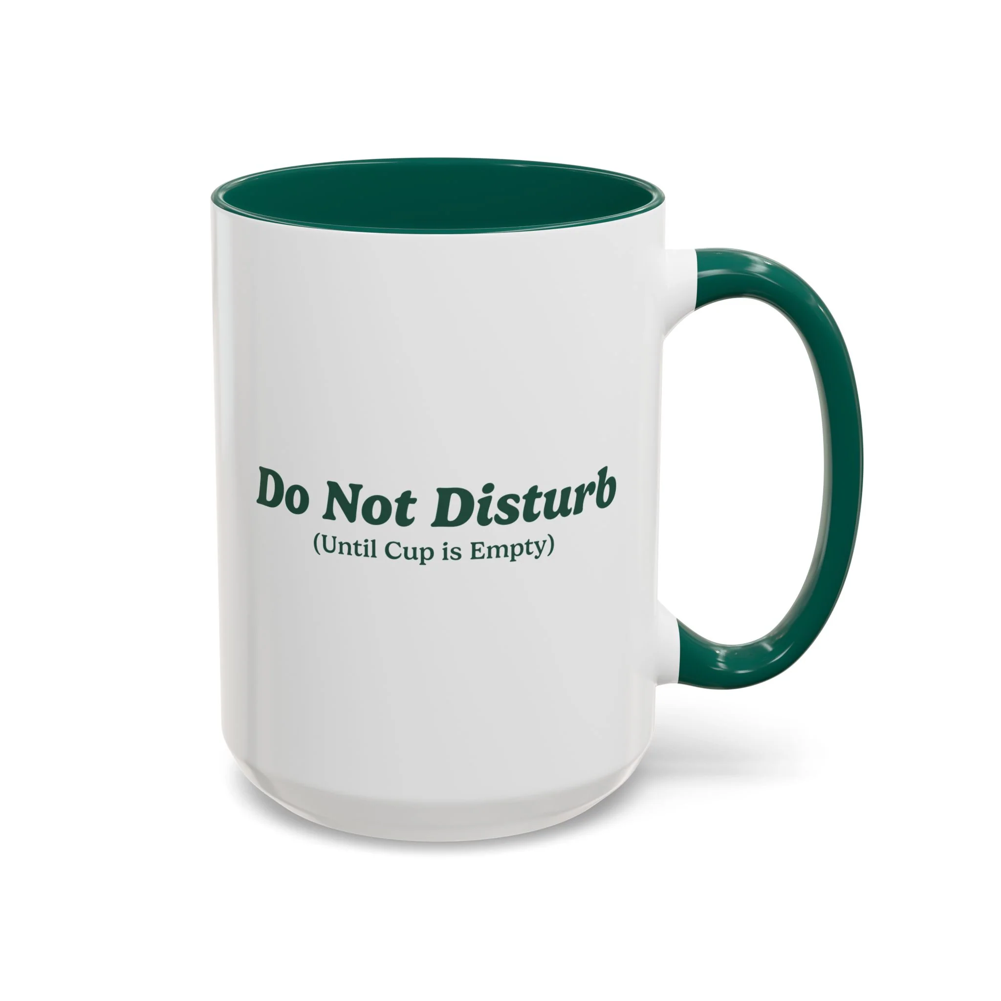 Do Not Disturb Mug - Green - Image 3