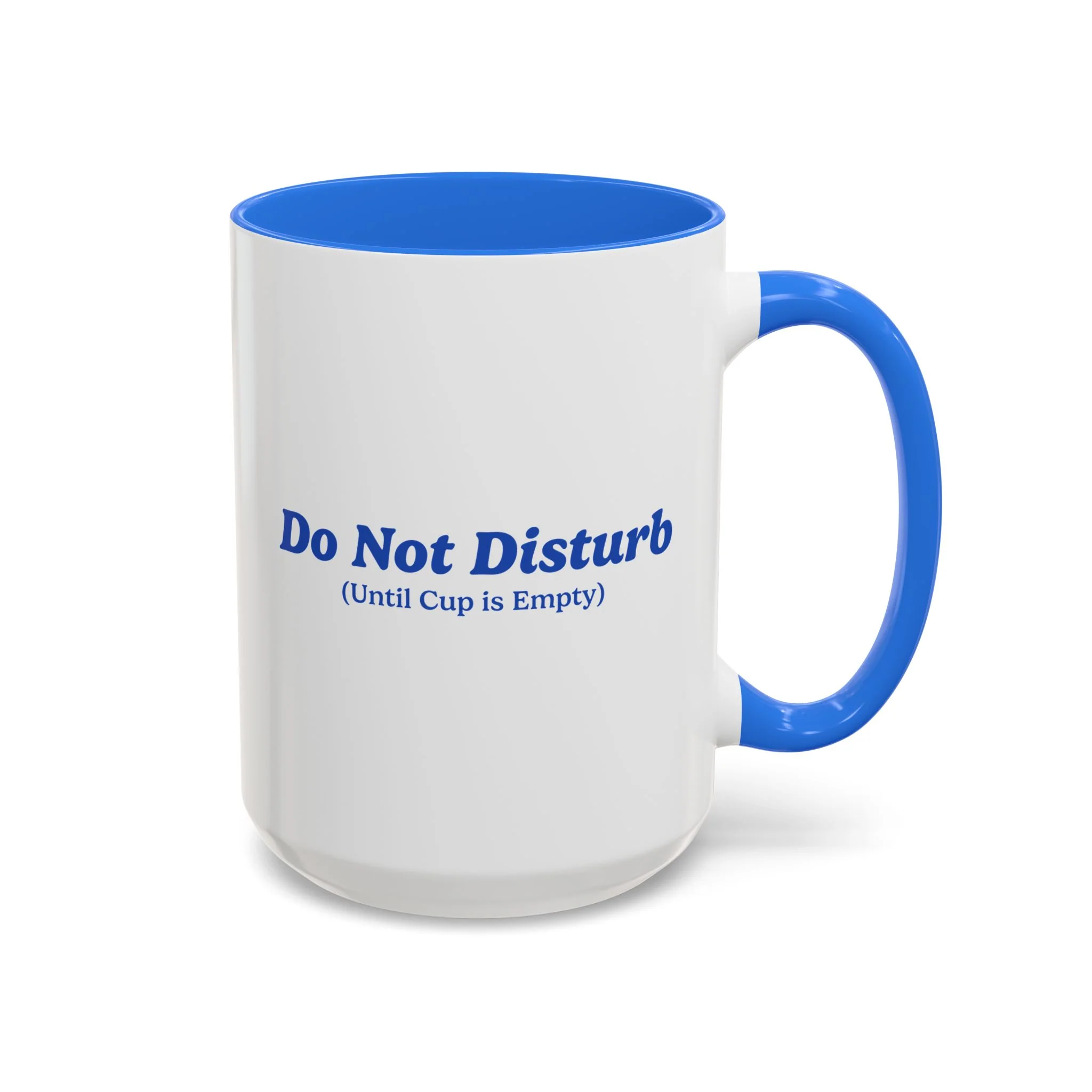 Do Not Disturb Mug - Blue - Image 3