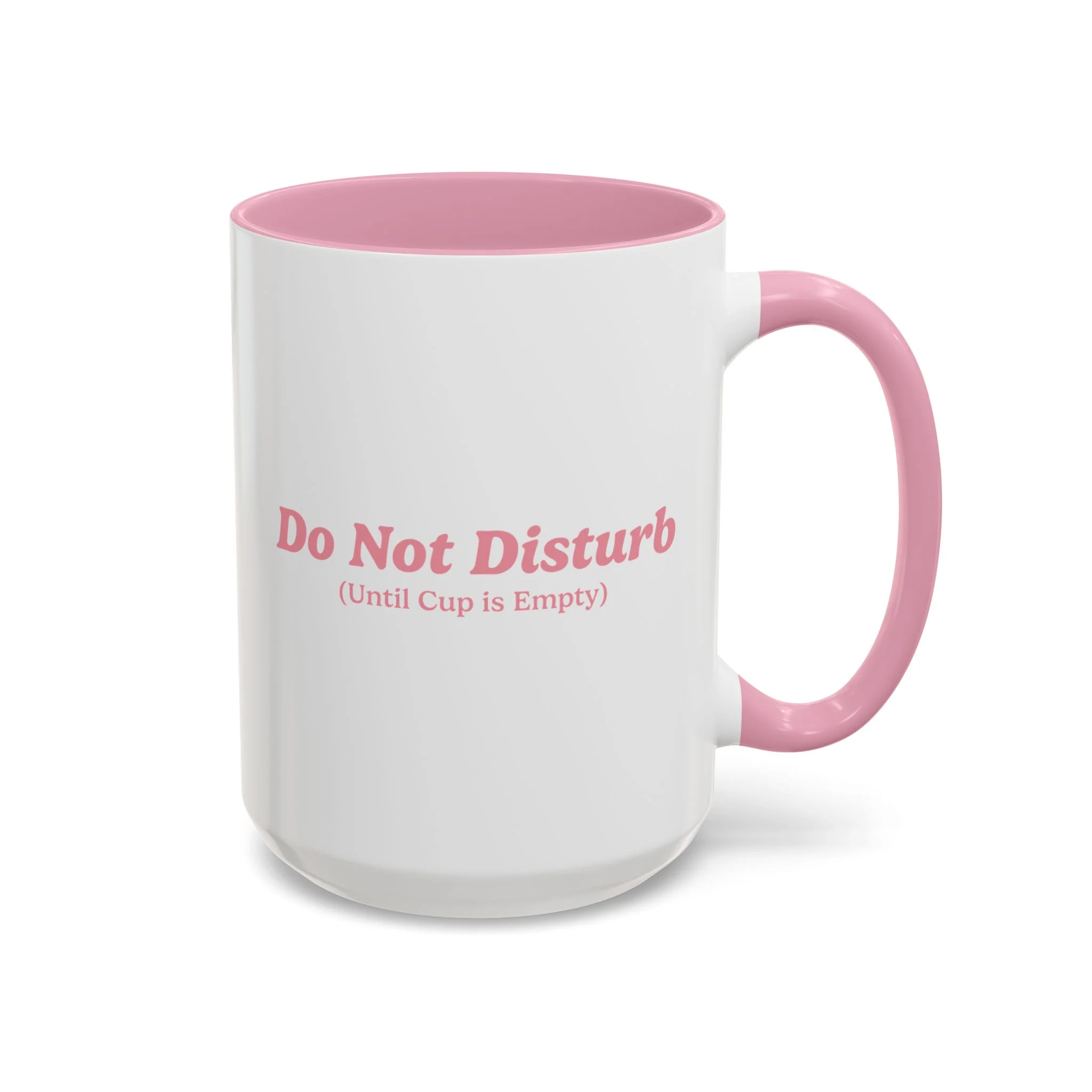 Do Not Disturb Mug - Pink - Image 3