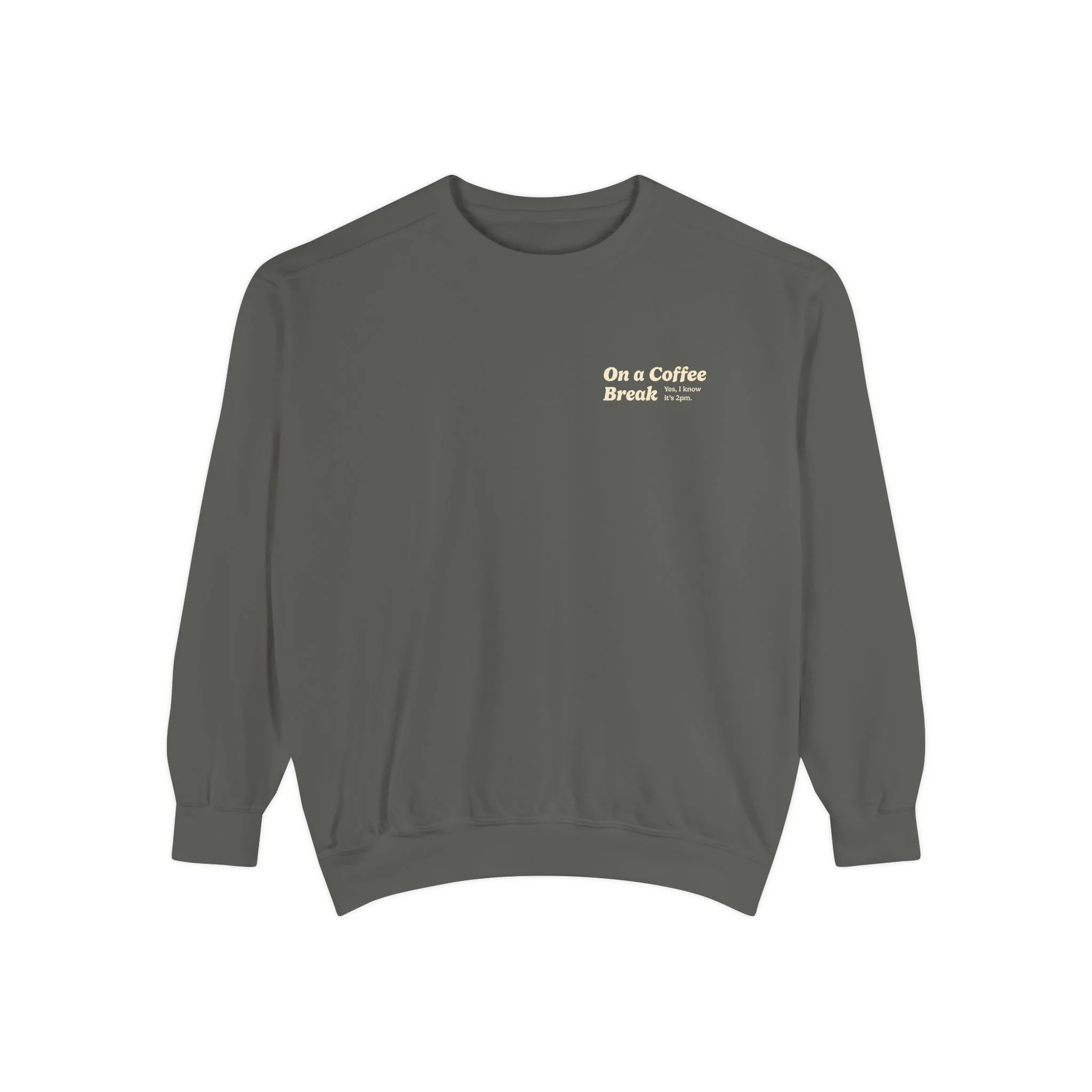 On a Coffee Break Crewneck - Image 7