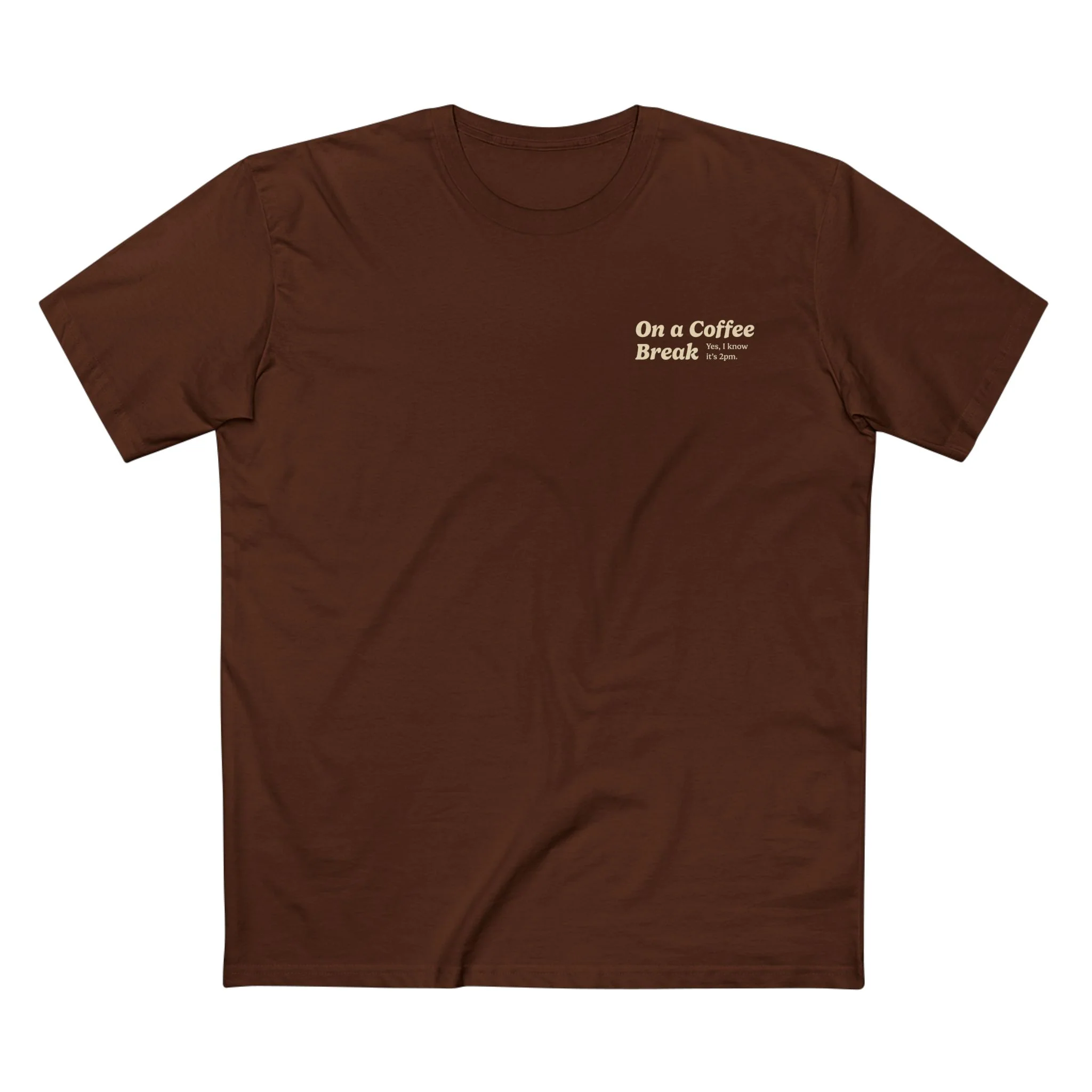 On a Coffee Break T-Shirt - Image 5
