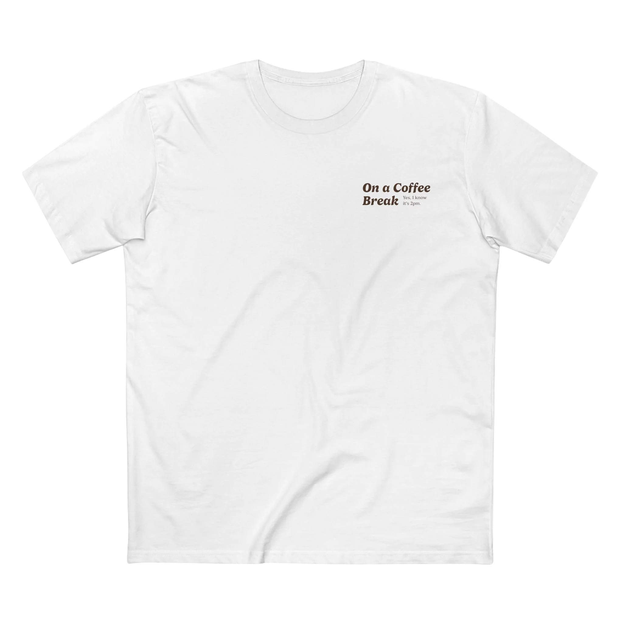 On a Coffee Break T-Shirt - Image 7